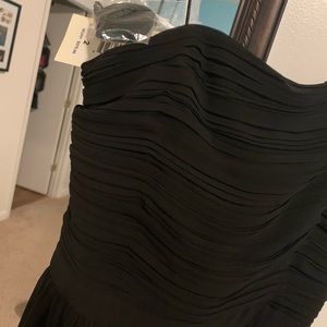 Brand new floor length formal black dress